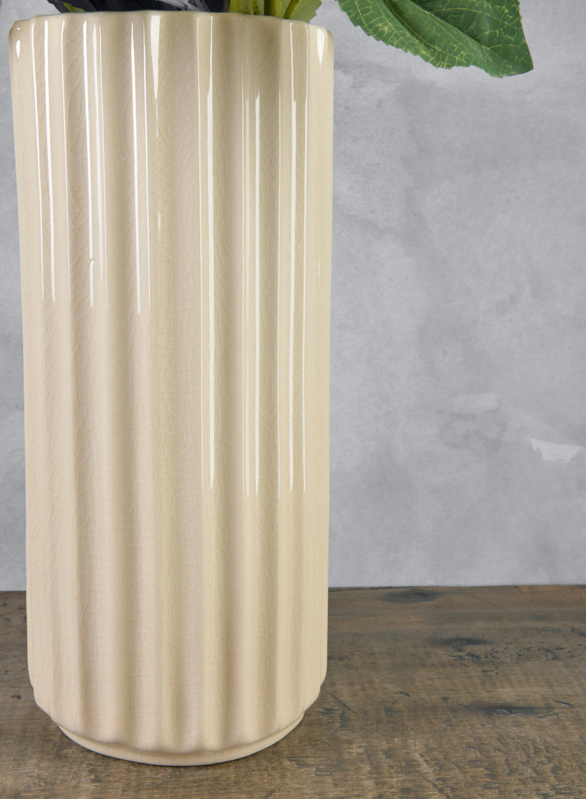 16in Tall Auberge Porcelain Ceramic Vase Decor Jamaligarden