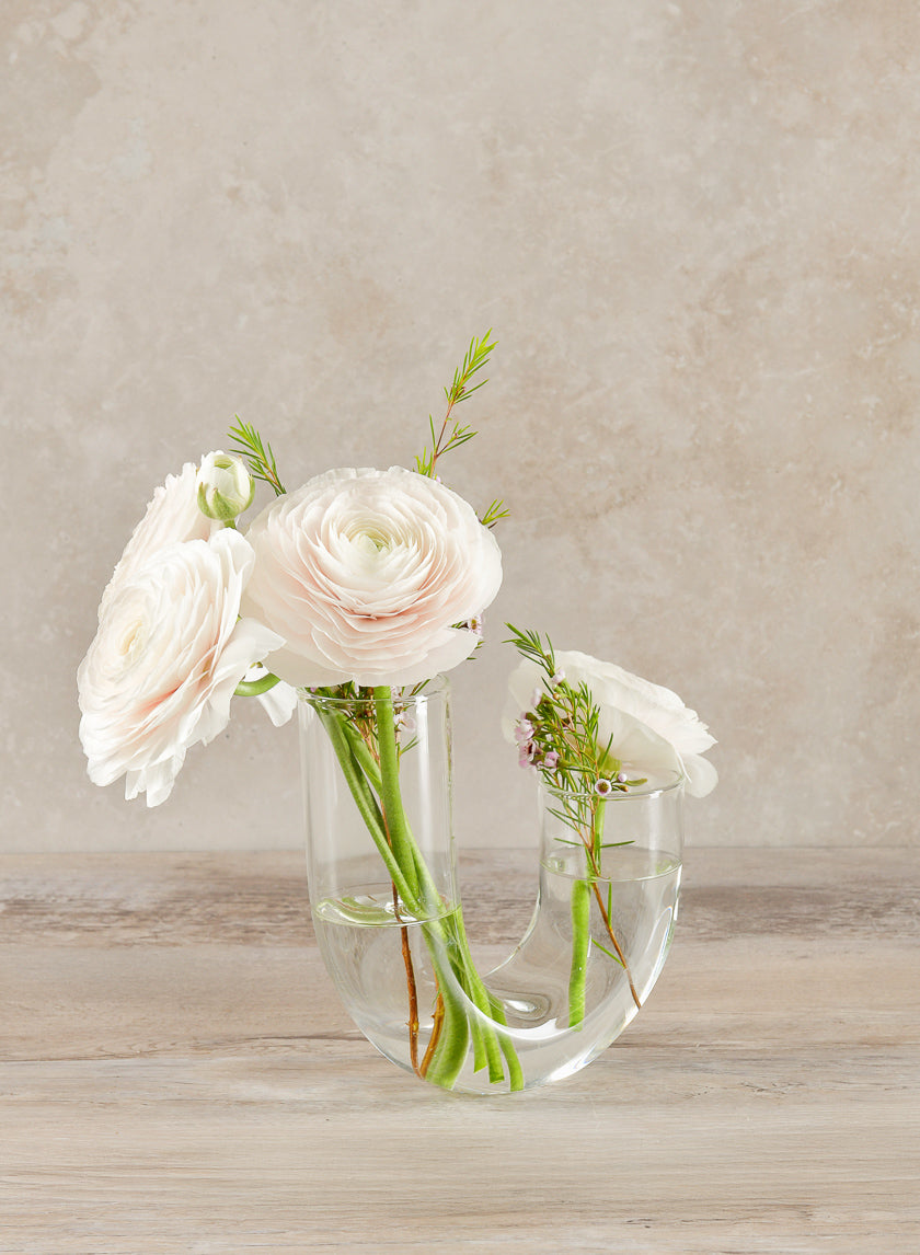 6.5in Tall Serpent Glass Vase Decor Jamaligarden