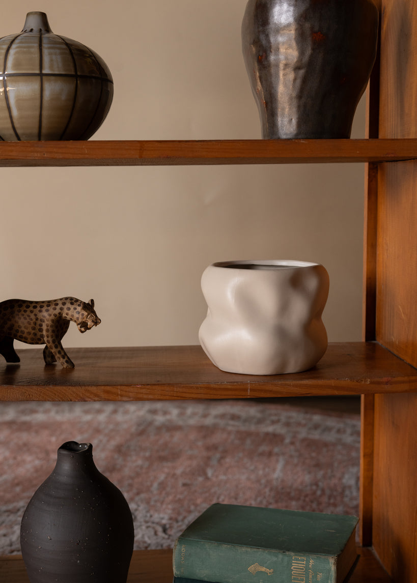 5in Tall Seto Artisan Bowl Decor Jamaligarden