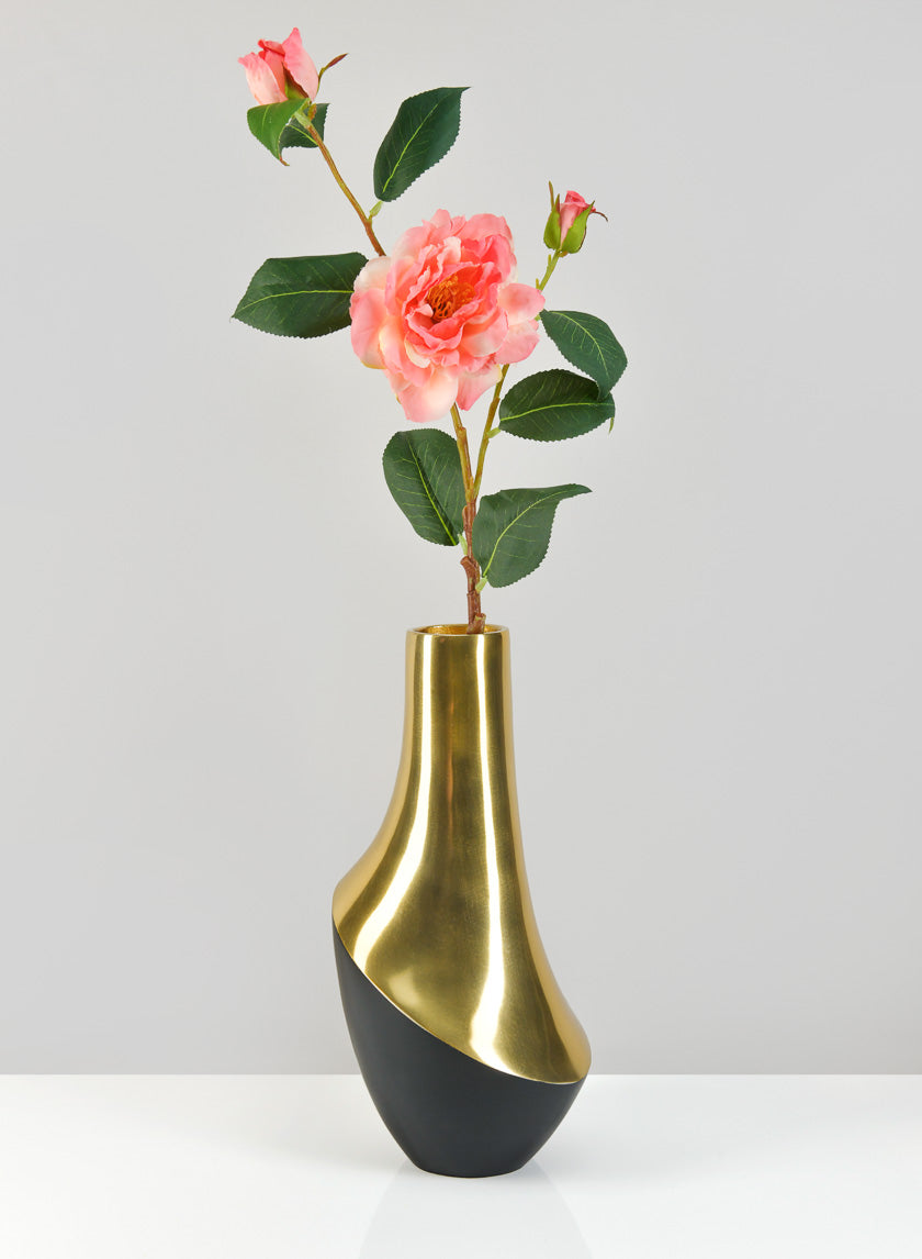 Salamanca Two Tone Steel Vase Decor Jamaligarden