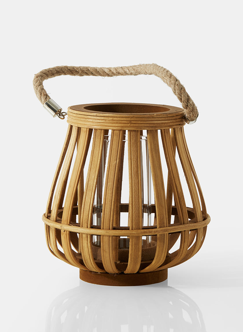 Wood Hurricane Lanterns Decor Jamaligarden