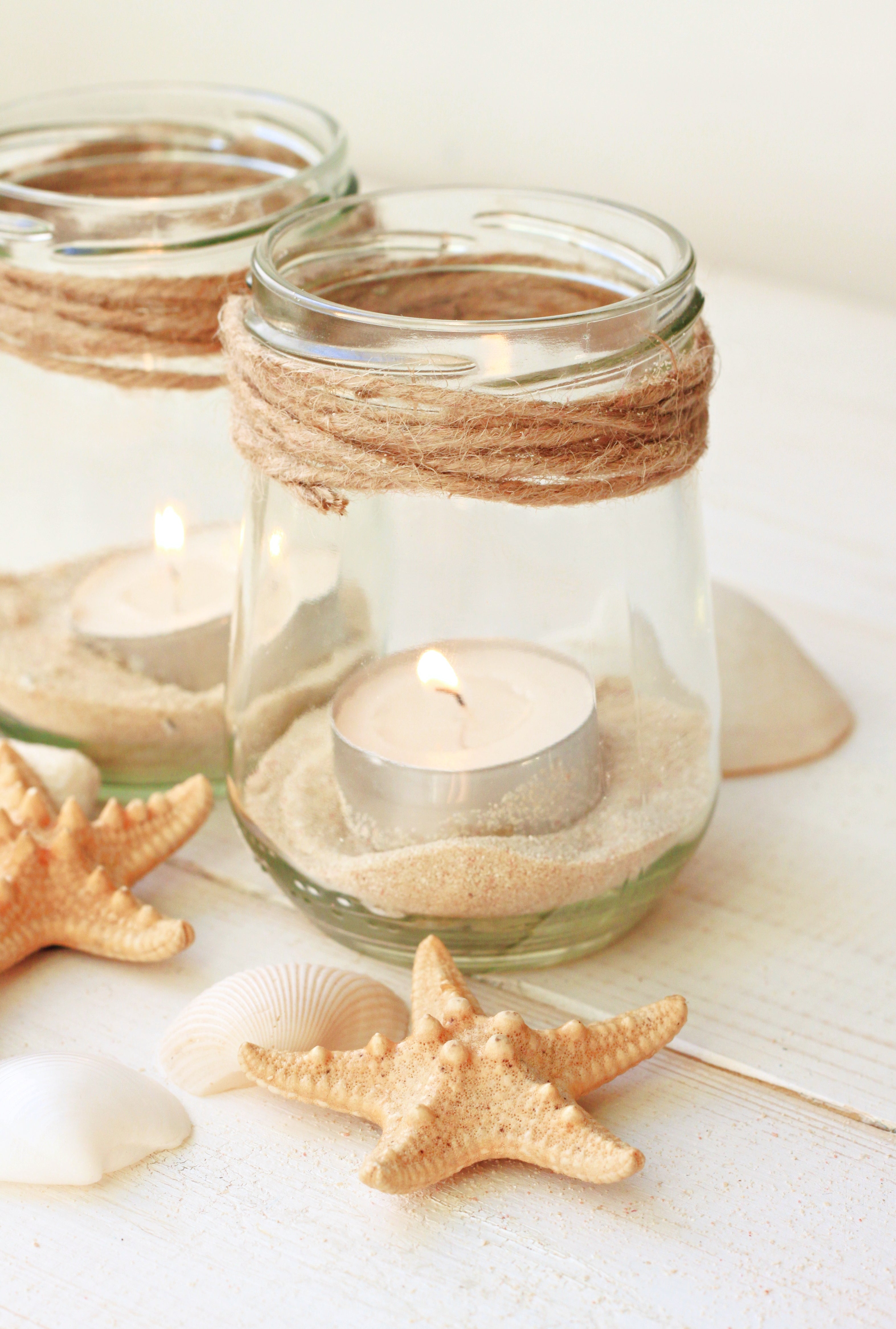 DIY Seashell String Lights