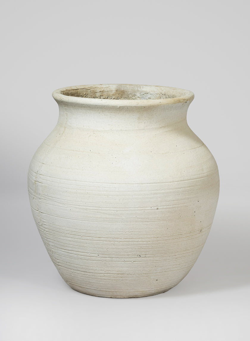 12in Tall Ohaxa Fiber Cement Urn Decor Jamaligarden