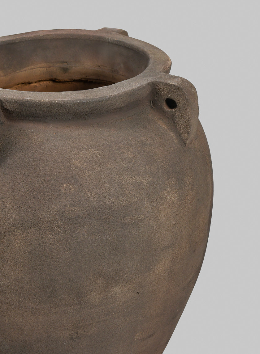Petra Aged Black Amphora Vase Decor Jamaligarden
