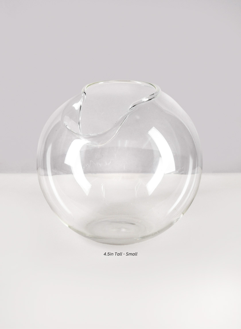 Imparfait Fishbowl Decor Jamaligarden Transparent 4.5in Tall - Small EACH