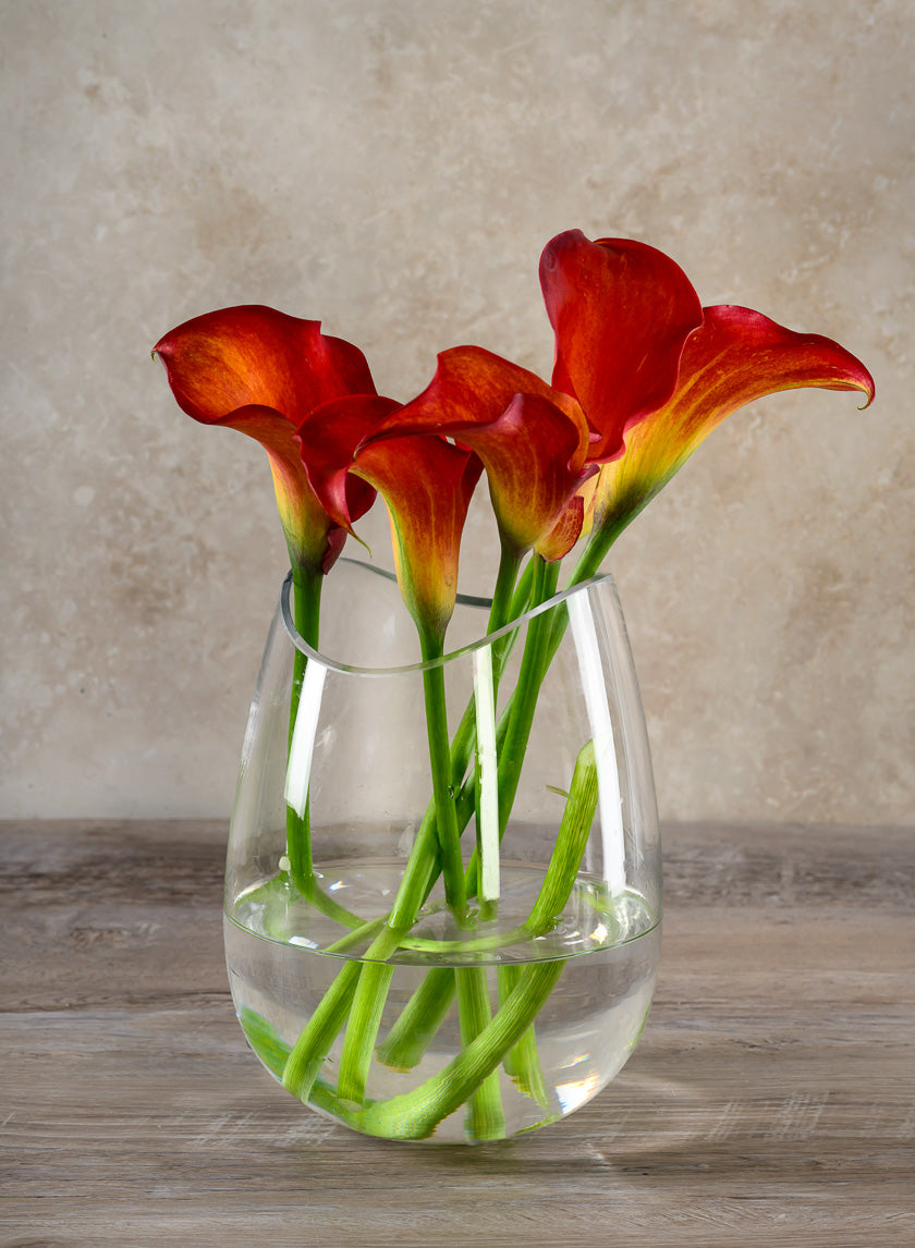 7in Tall Deco Cut Glass Vase Decor Jamaligarden