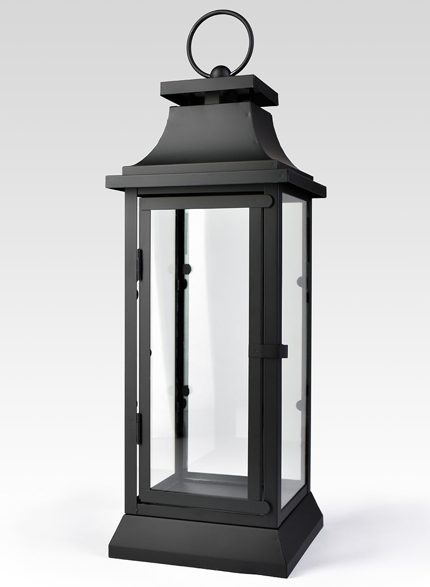 Black Hampton Lanterns Decor Jamaligarden 20in Tall EACH