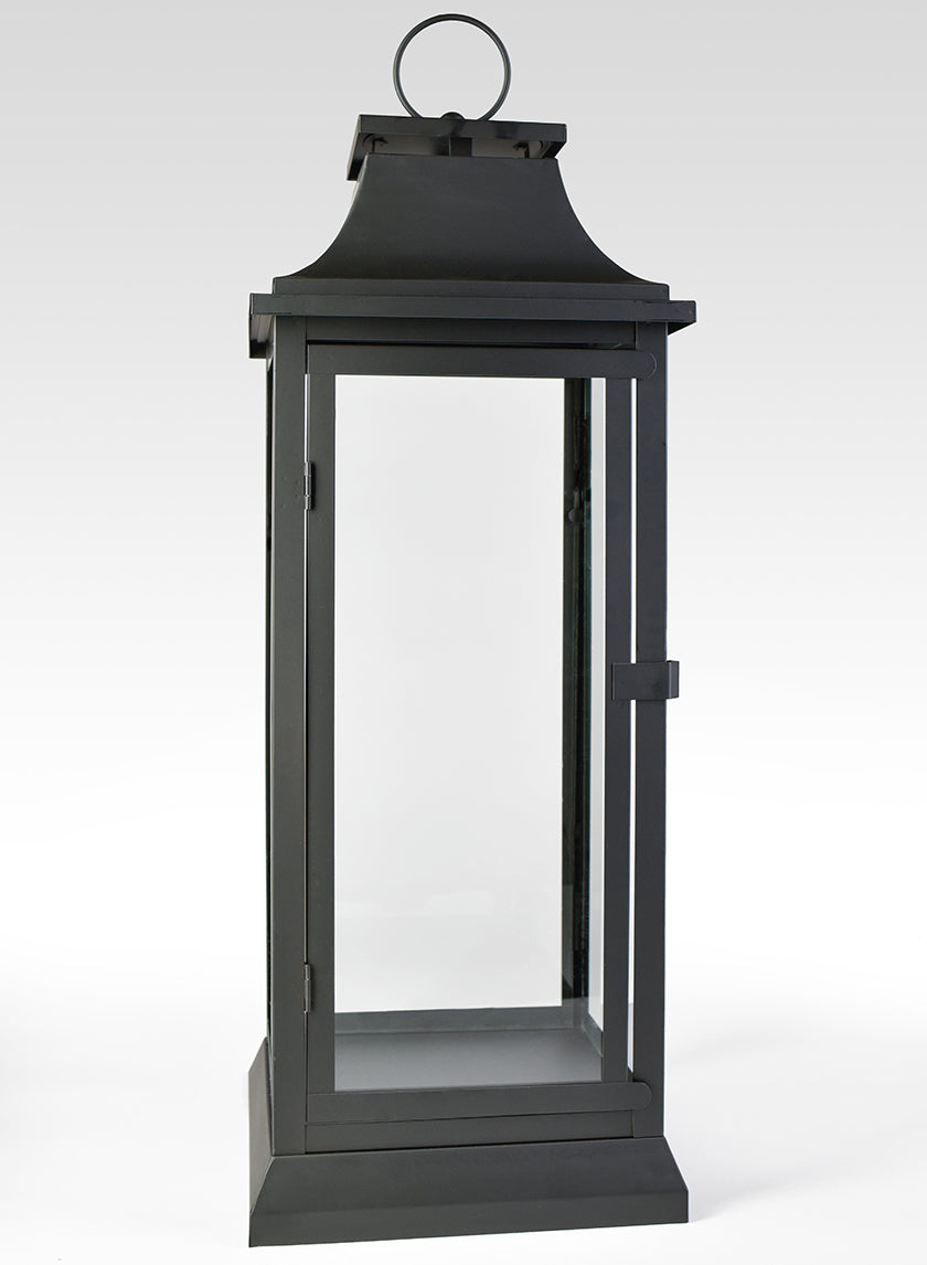 Black Hampton Lanterns Decor Jamaligarden 25in Tall EACH