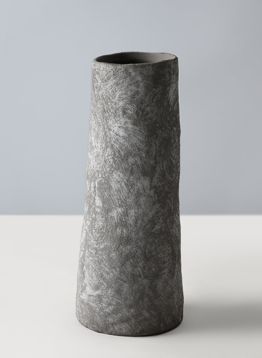 Iquitos Venetian Grey Ceramic Vase Decor Jamaligarden