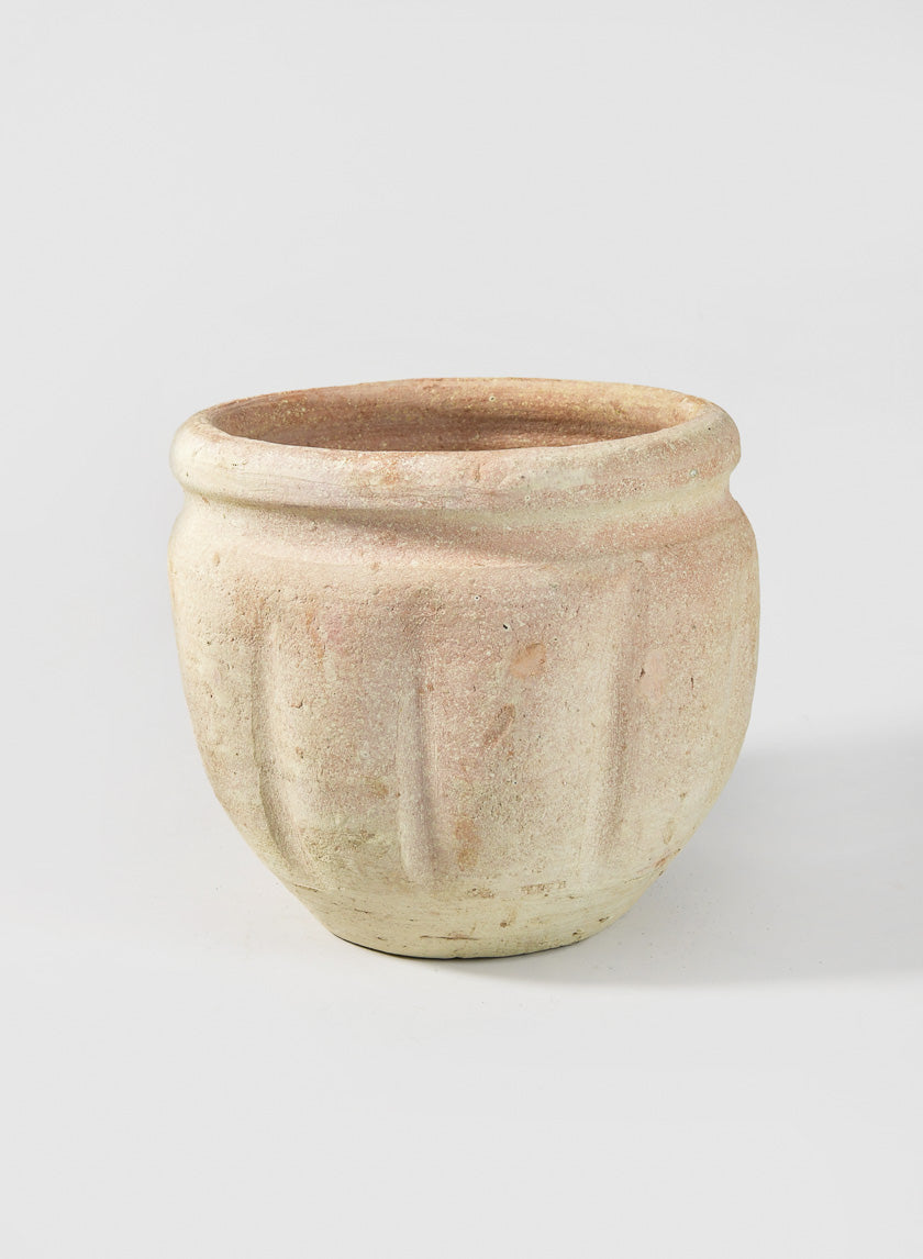 8in Wide Santorini Clay Pot Decor Jamaligarden