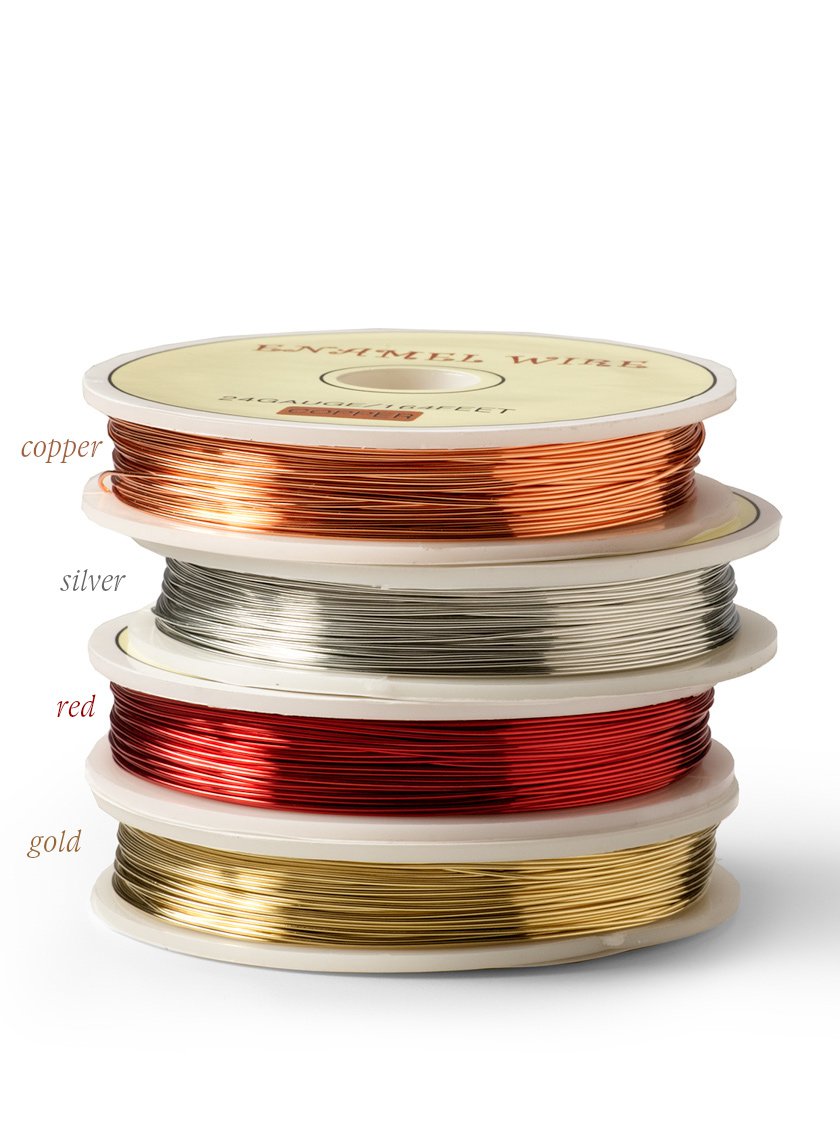 24 Gauge Enameled Copper Wire Decor Jamaligarden