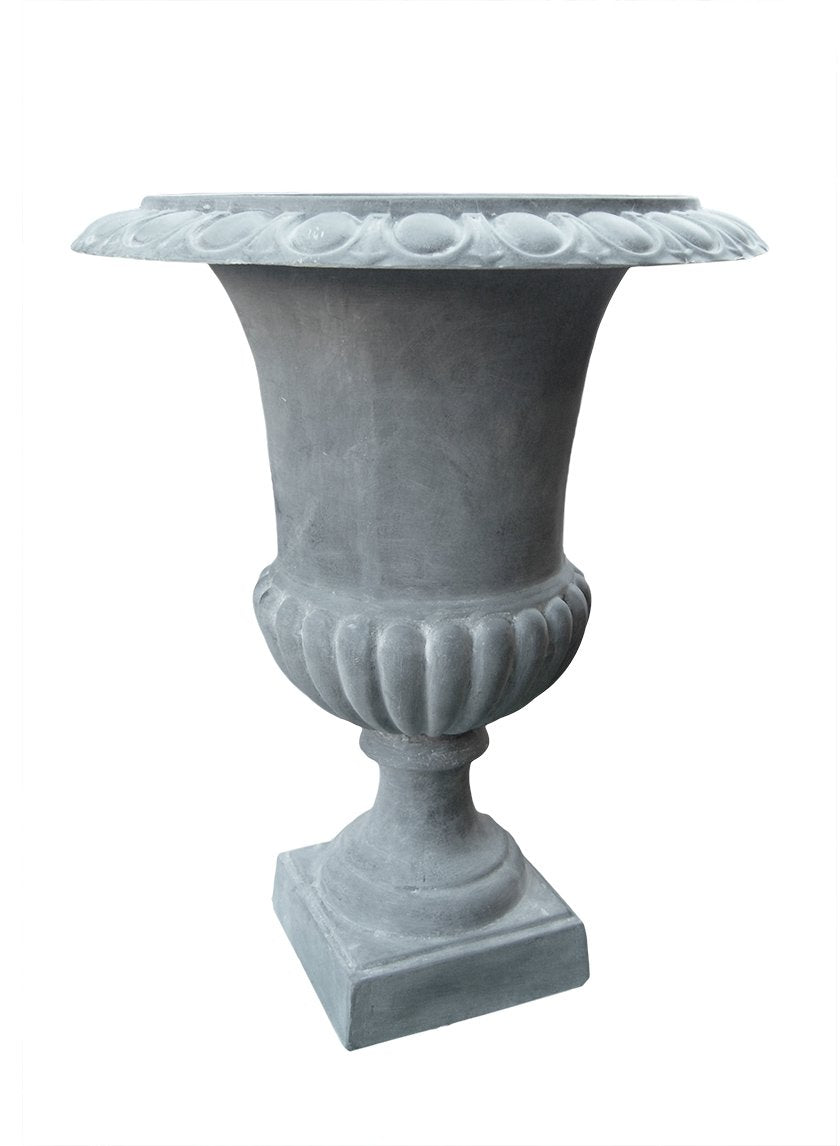 24in Tall Zinc Urn Decor Jamaligarden
