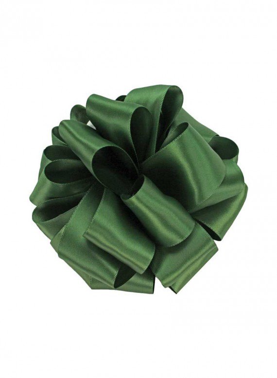 Leaf Double Face Satin Ribbon Decor Jamaligarden