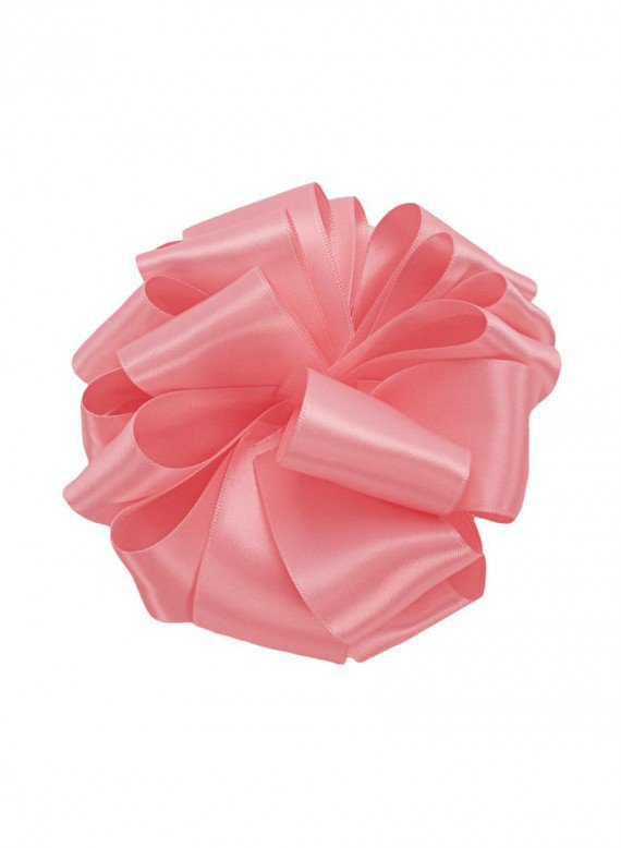 Pink Double Face Satin Ribbon Decor Jamaligarden