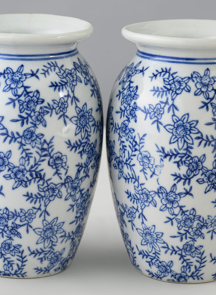 6in Tall Provence Ceramic Vase, Set of 2 Decor Jamaligarden
