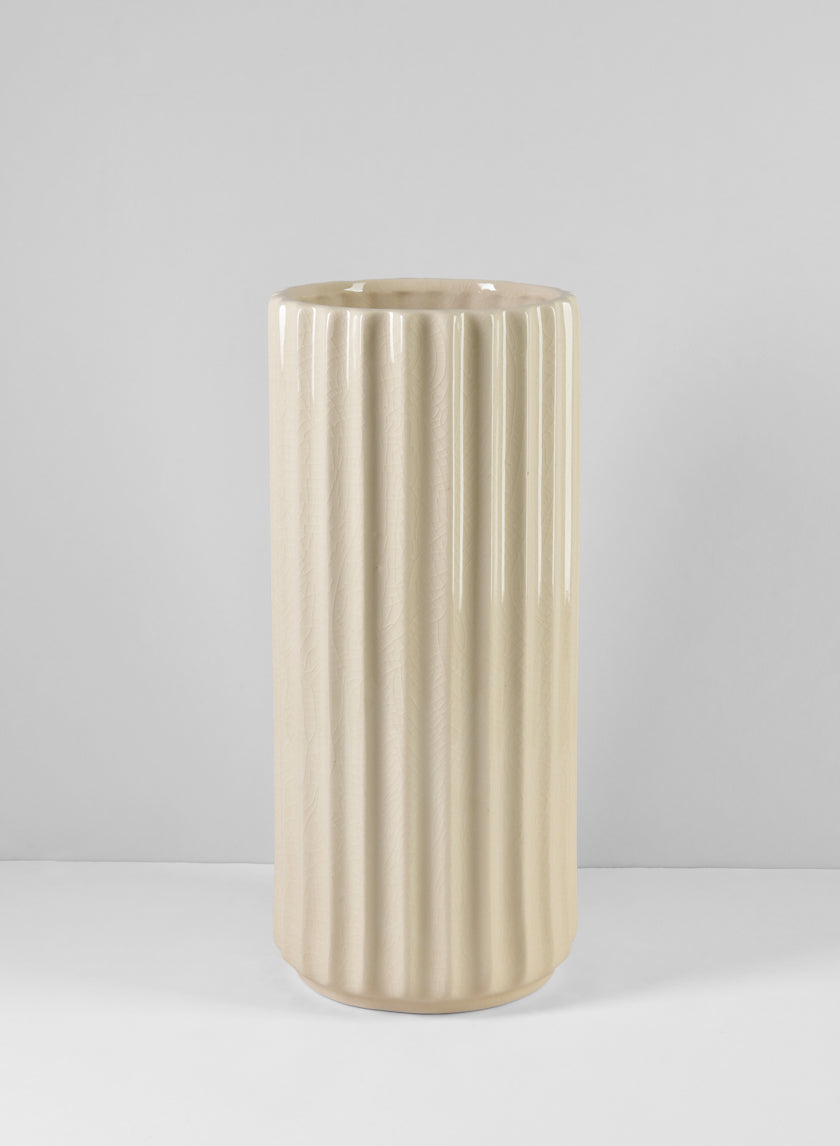 16in Tall Auberge Porcelain Ceramic Vase Decor Jamaligarden