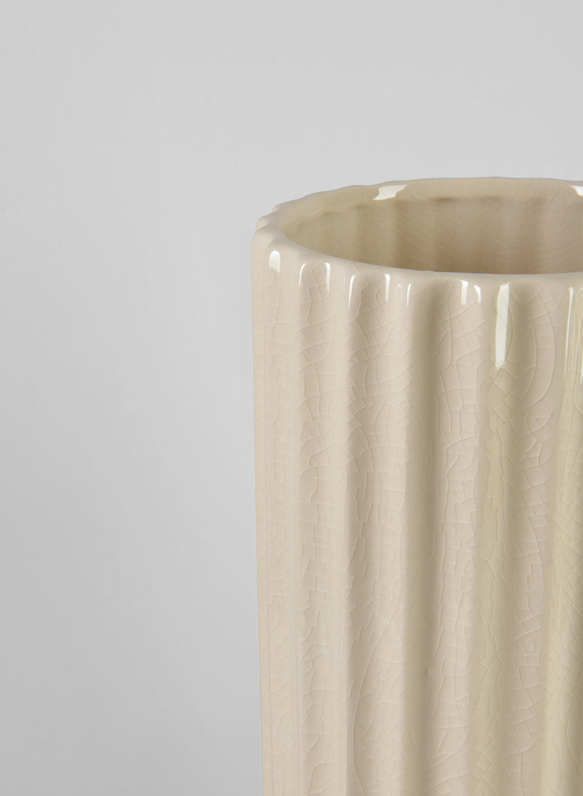 16in Tall Auberge Porcelain Ceramic Vase Decor Jamaligarden