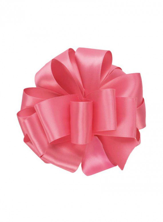 5/8in & 1 1/2in Hot Pink Double Face Satin Ribbon Decor Jamaligarden