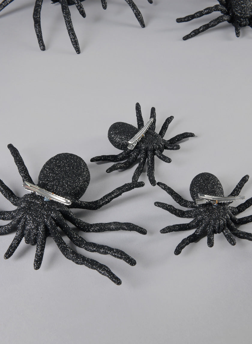 Assorted Black Spider Decor Jamaligarden