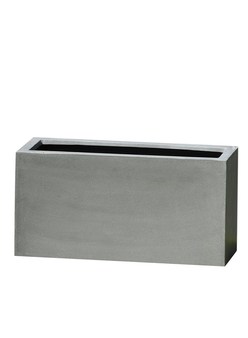 Gray Fiberstone Rectangular Planters Decor Jamaligarden