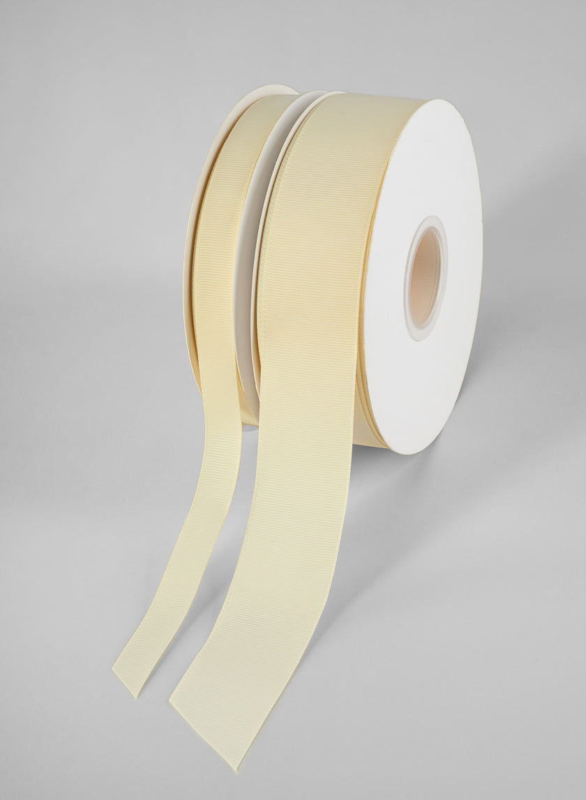 Ivory Grosgrain Ribbon 50 Yard Spool Decor Jamaligarden