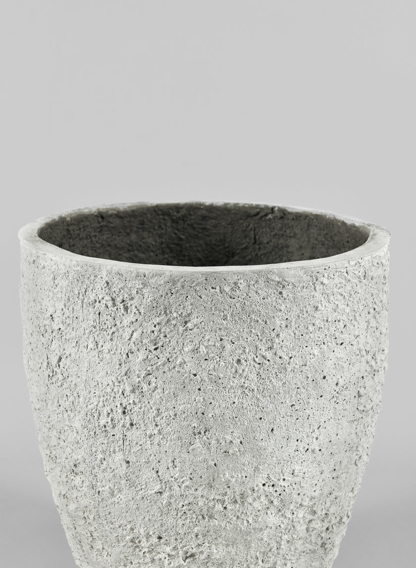 Mesquite Chalk Stone Planter Decor Jamaligarden