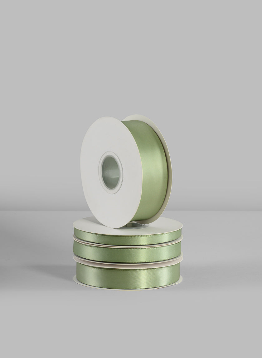 Spring Moss Double Faced Satin Ribbon 50 Yard Spool Decor Jamaligarden