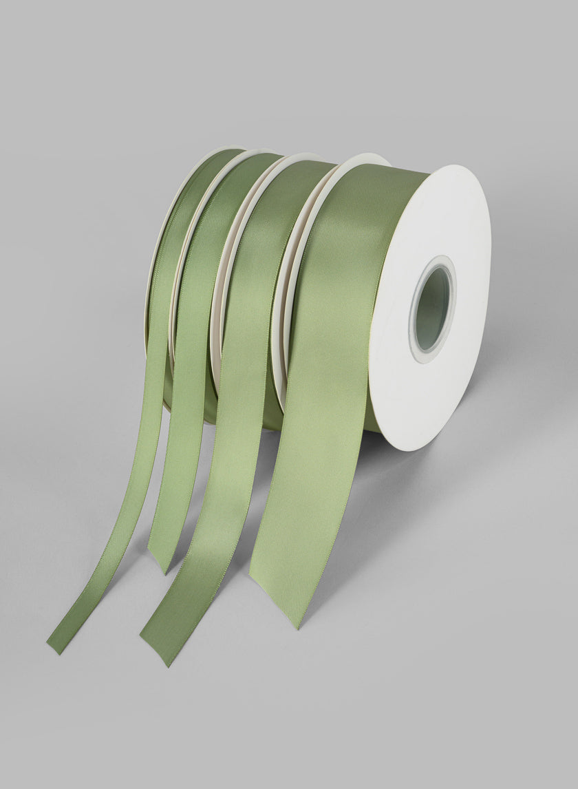 Spring Moss Double Faced Satin Ribbon 50 Yard Spool Decor Jamaligarden