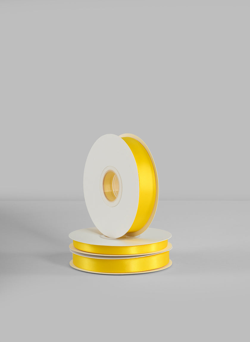 Daffodil Double Faced Satin Ribbon 50 Yard Spool Decor Jamaligarden