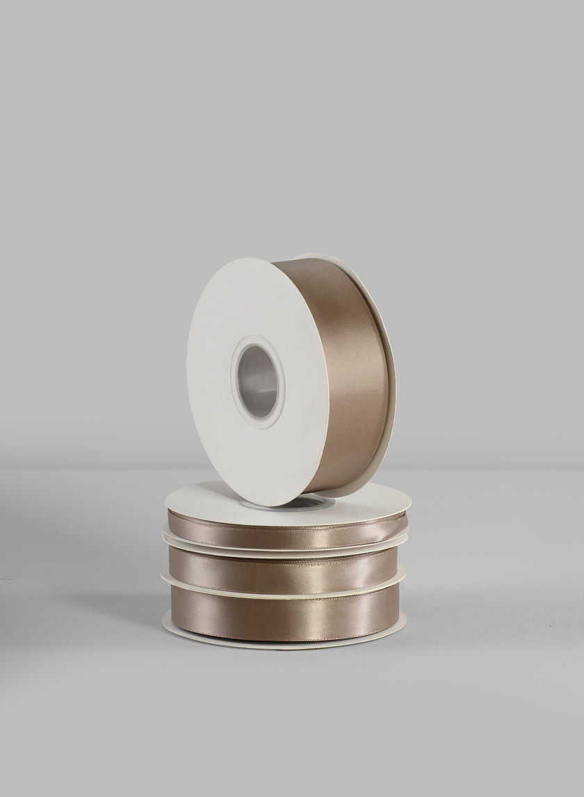 Fossil Double Faced Satin Ribbon 50 Yard Spool Decor Jamaligarden