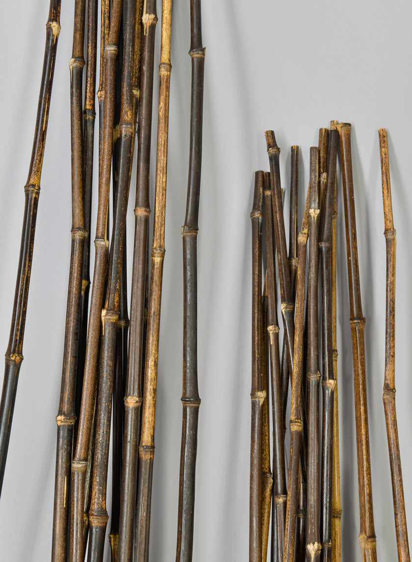 Natural Black Bamboo Decor Jamaligarden