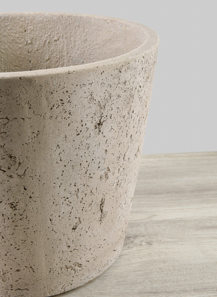 Yerevan Natural Cement Stone Pots Decor Jamaligarden