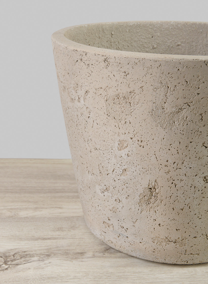 Yerevan Natural Cement Stone Pots Decor Jamaligarden