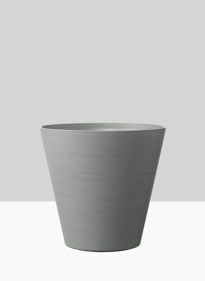 Hyde Park Grey Cone Pots Decor Jamaligarden