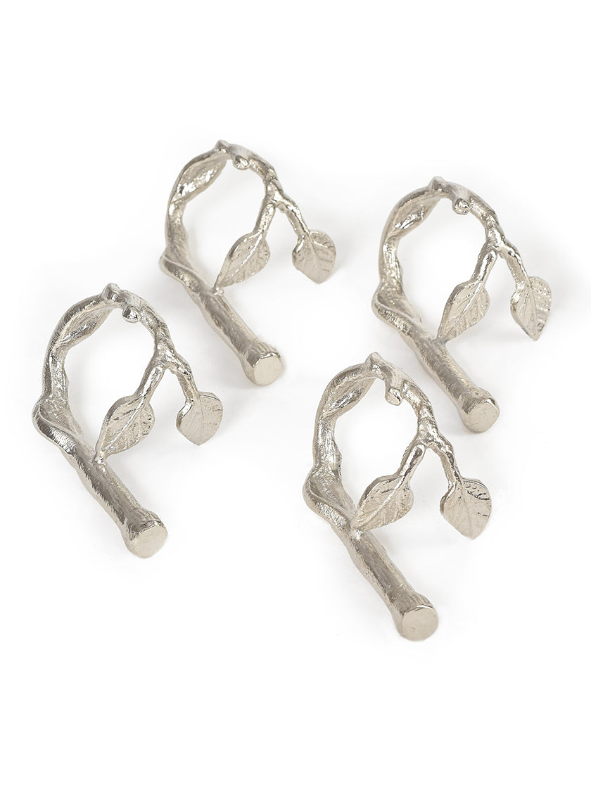 Silver Twig Napkin Ring Decor Jamaligarden