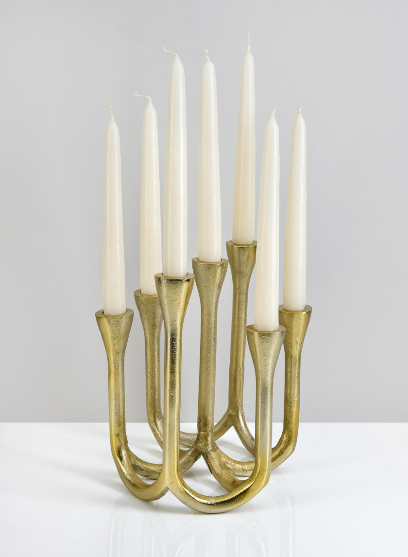 8.25in Tall Eglise Seven Light Candle Stand Decor Jamaligarden