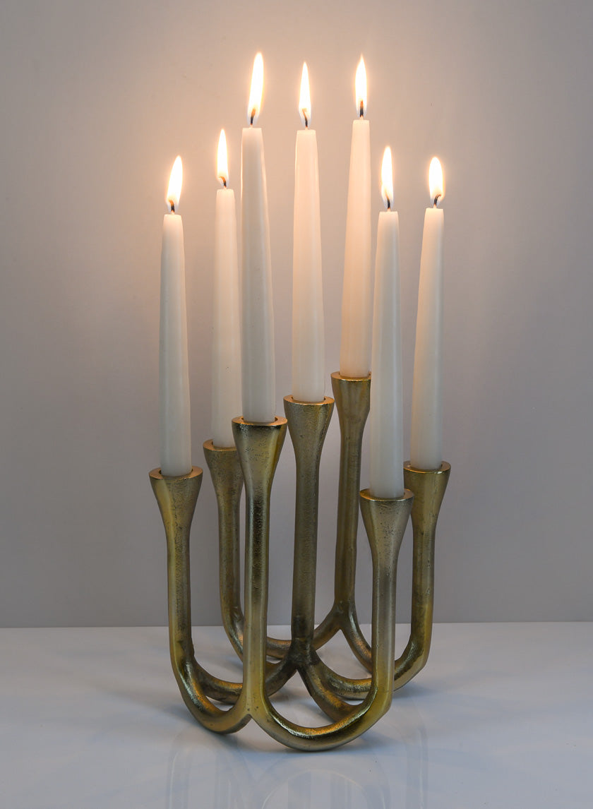 8.25in Tall Eglise Seven Light Candle Stand Decor Jamaligarden