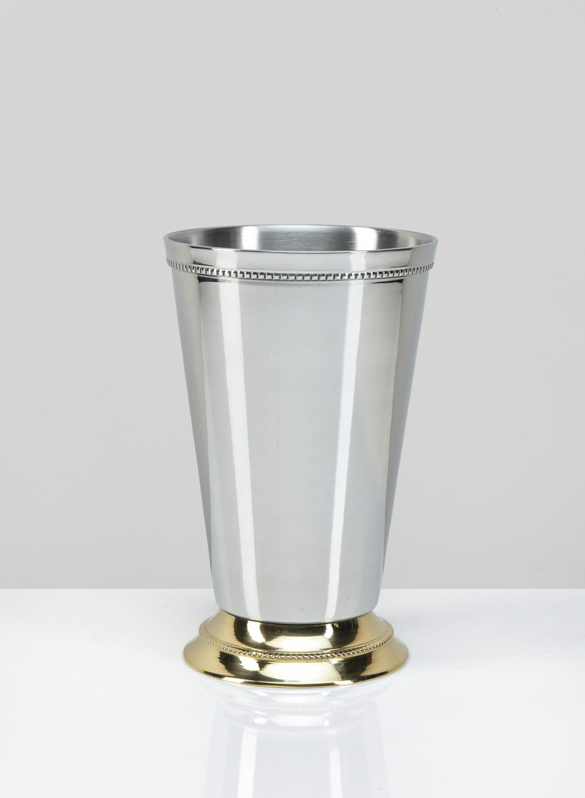 5.5in Tall Two Tone Julep Cup Decor Jamaligarden