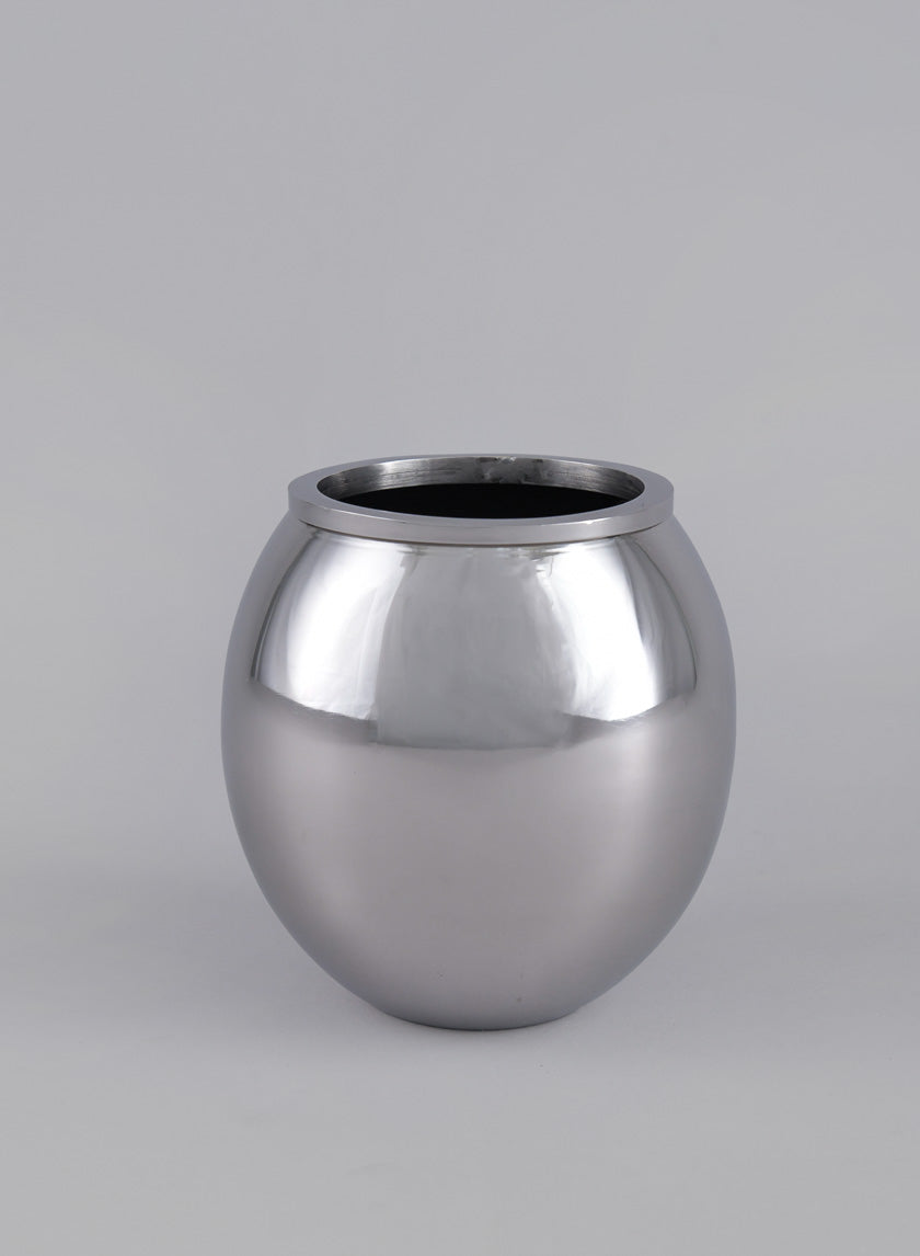 Krems Stainless Steel Fishbowl Vase Decor Jamaligarden