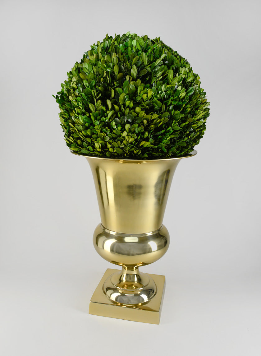 21in Tall Gold Urn Decor Jamaligarden