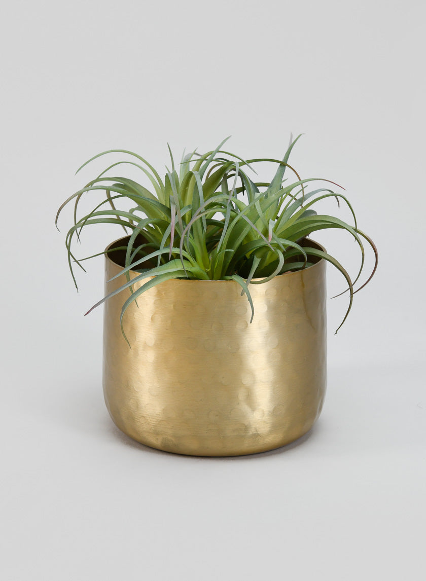 Mysore Brass Look Aluminum Pot Decor Jamaligarden
