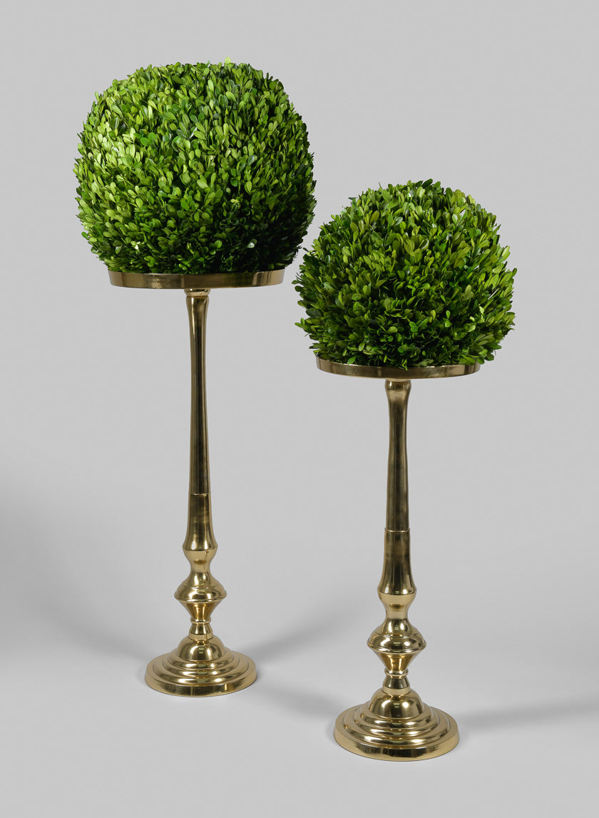 24in Tall Chateau Gold Pedestal Holder Decor Jamaligarden