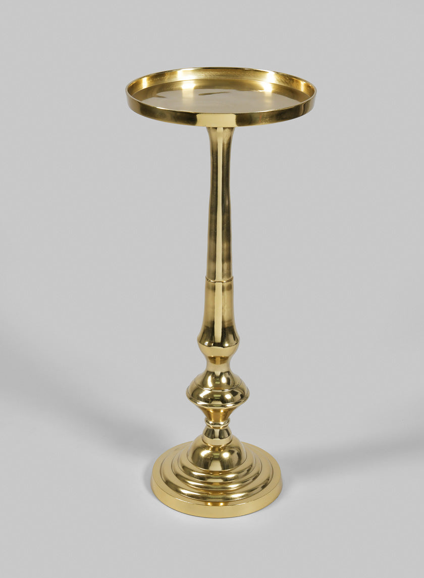 24in Tall Chateau Gold Pedestal Holder Decor Jamaligarden