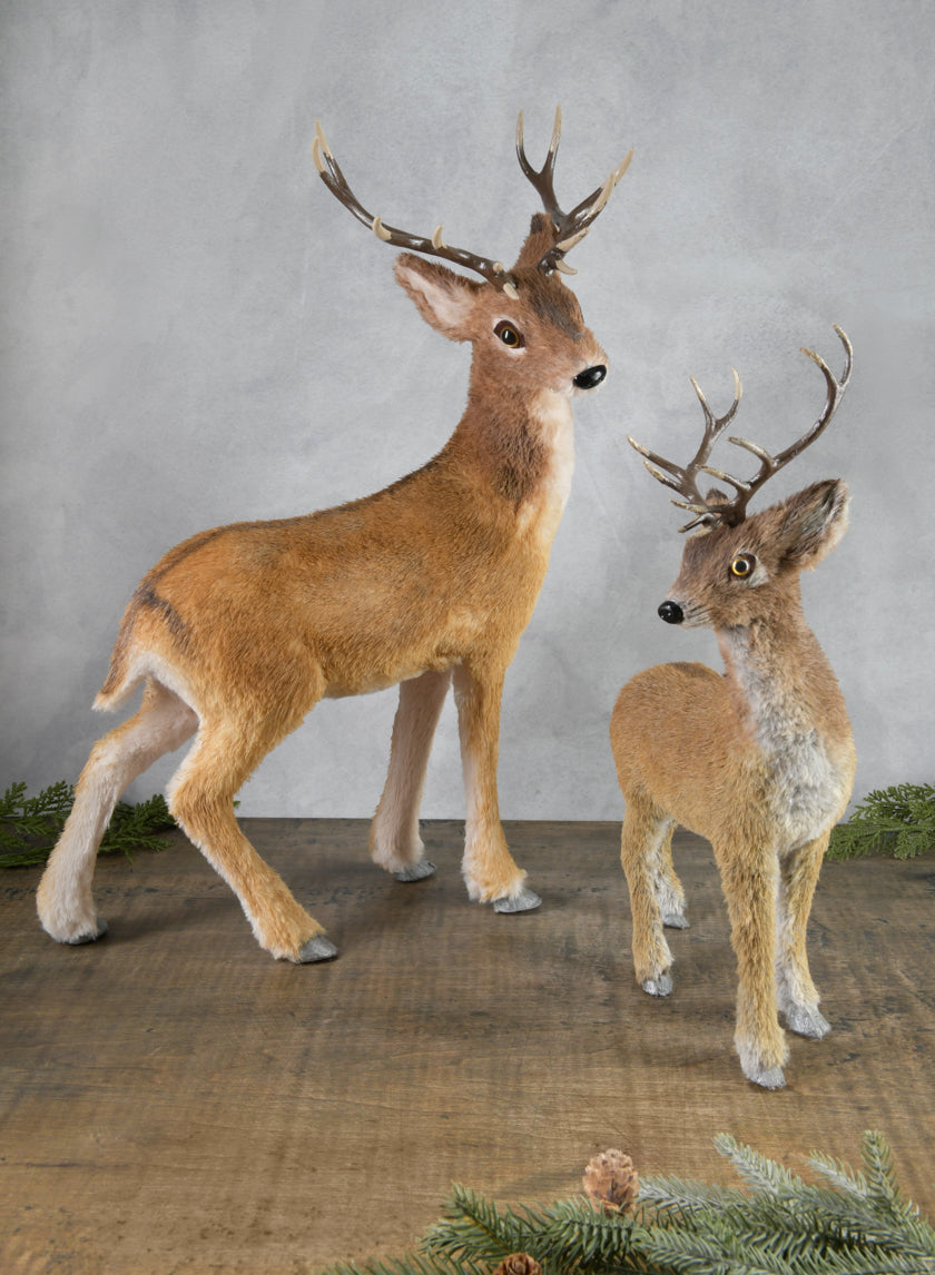 16in Tall Natural Deer Decor Jamaligarden
