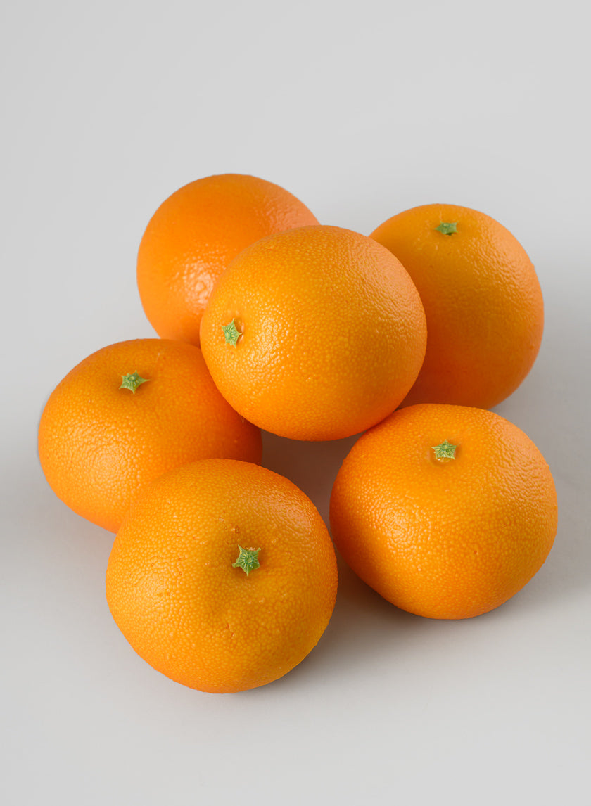 Valencia Orange and Tangerine, Bag of 6 Decor Jamaligarden