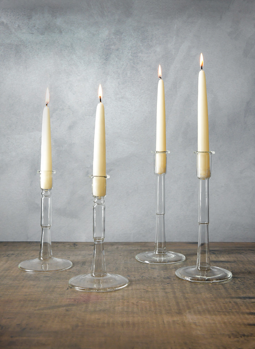 Lumier Glass Taper Holder Decor Jamaligarden
