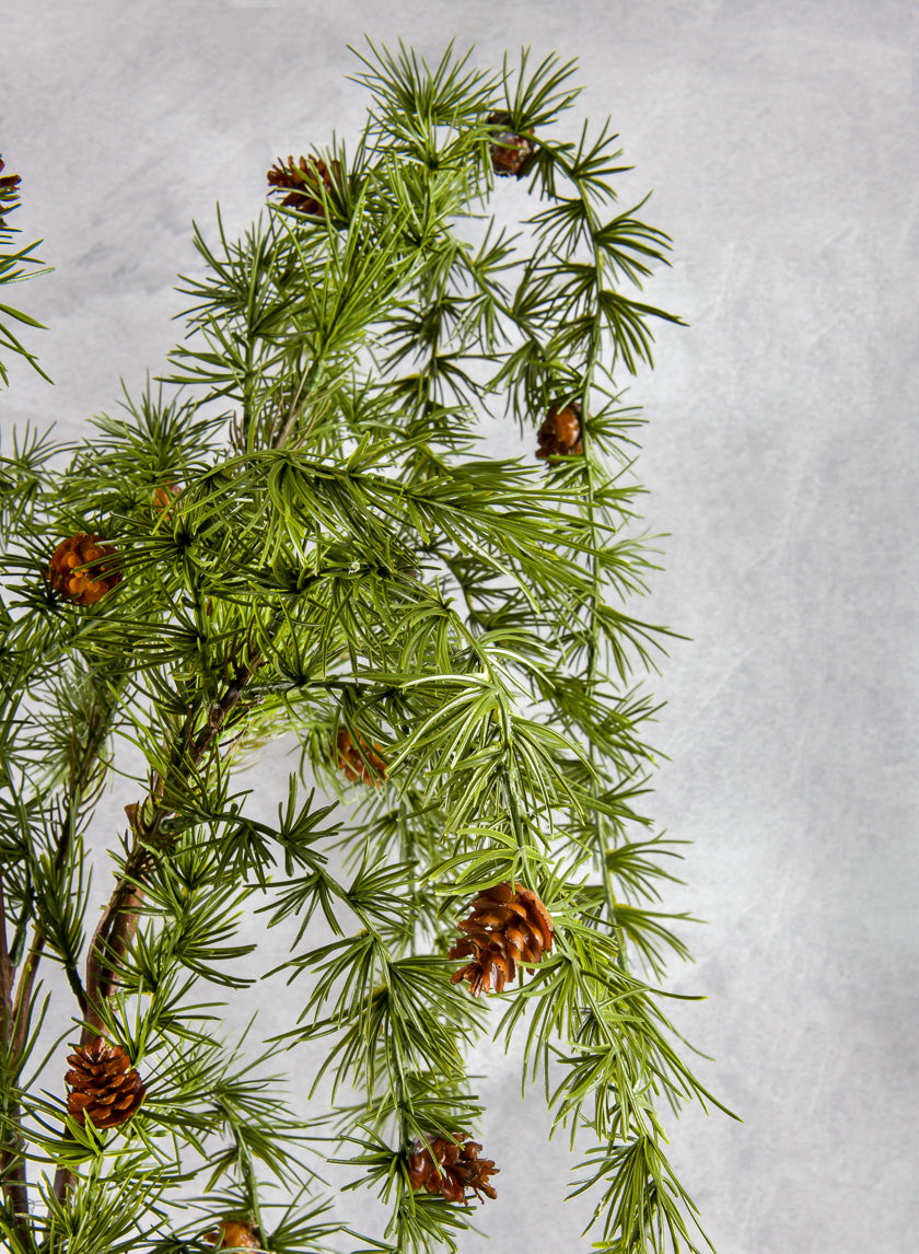 47in Long Single Pinecone Stem Decor Jamaligarden