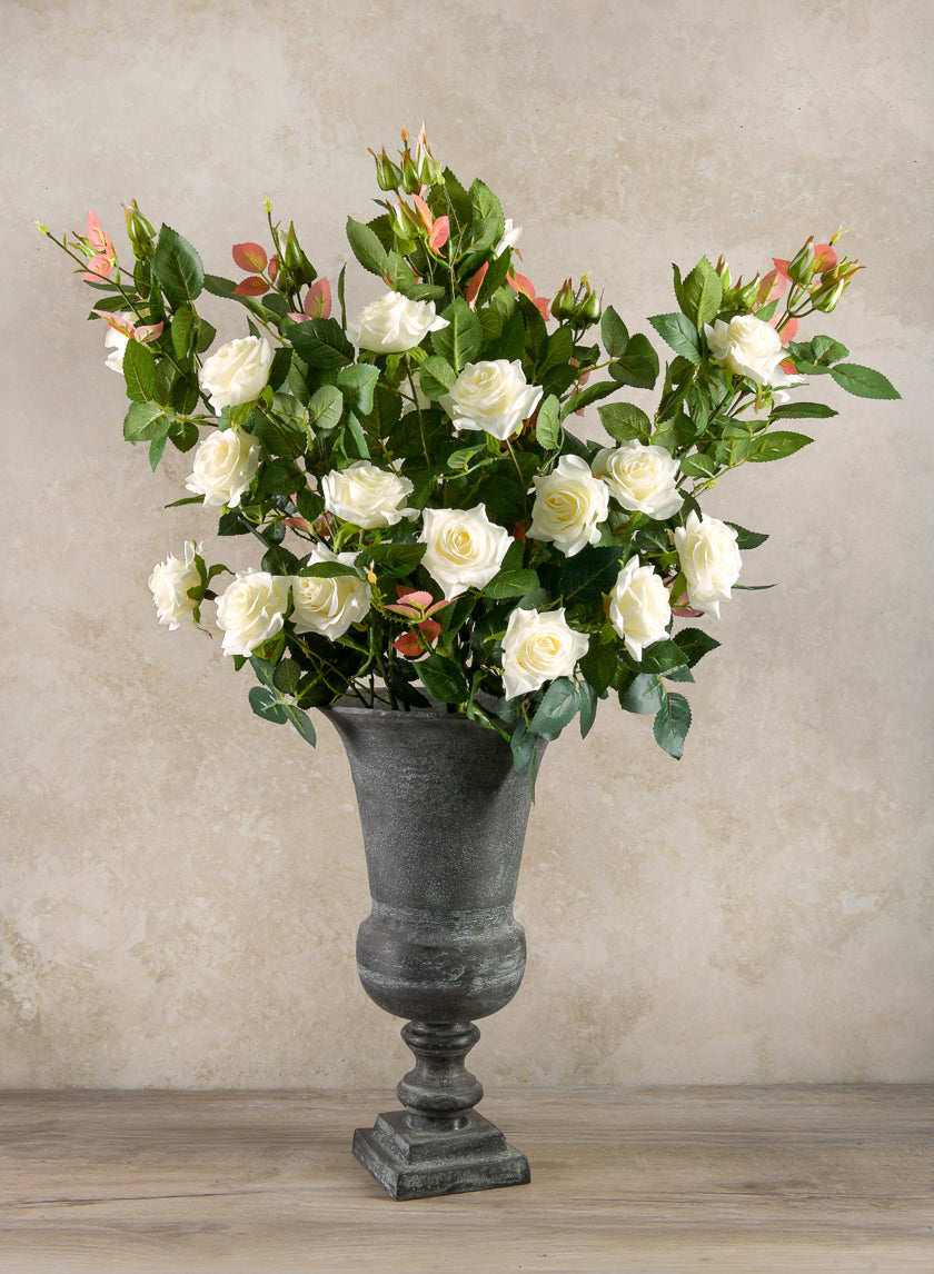 31in Long British Garden Rose Blooming Stem Decor Jamaligarden