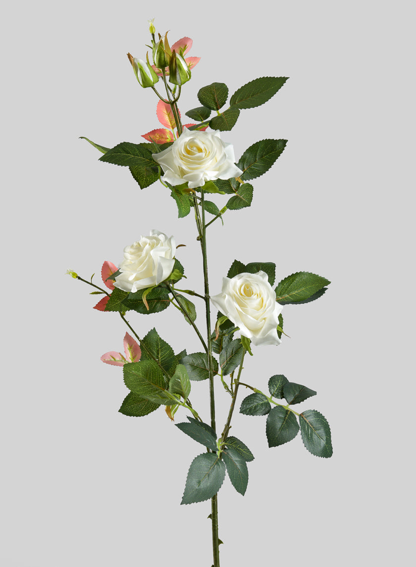 31in Long British Garden Rose Blooming Stem Decor Jamaligarden