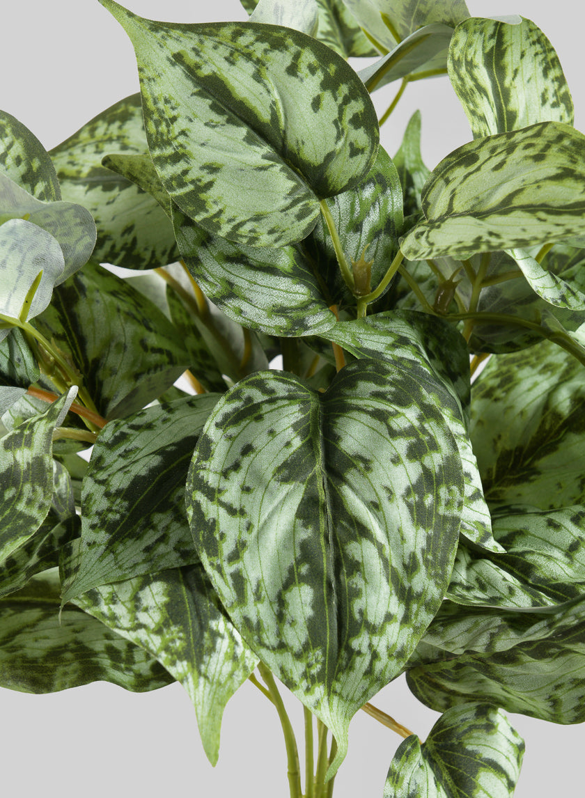 18in Long Green Scindapsus Leaves Bunch Decor Jamaligarden